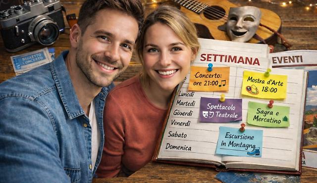 Tutti gli appuntamenti della settimana