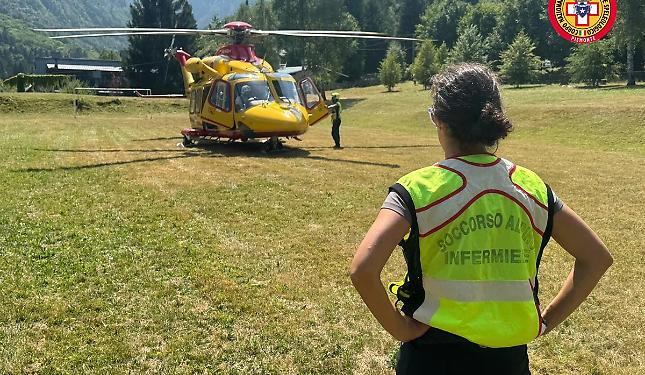 Colto da infarto nell'escursione in Val Ellero: salvato dal Soccorso Alpino