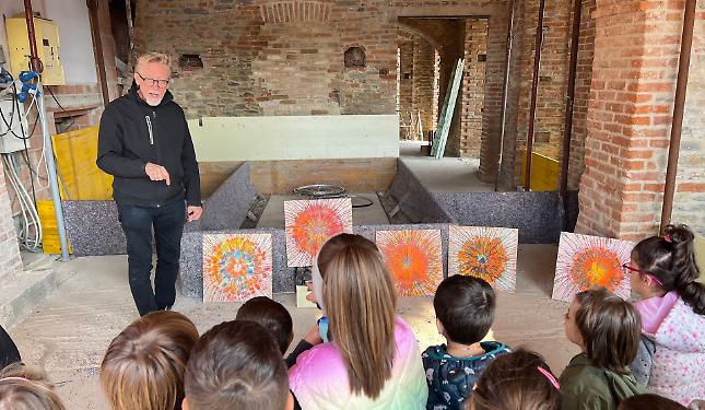 I bimbi della Materna alla scoperta del magico mondo di Chris Bangle