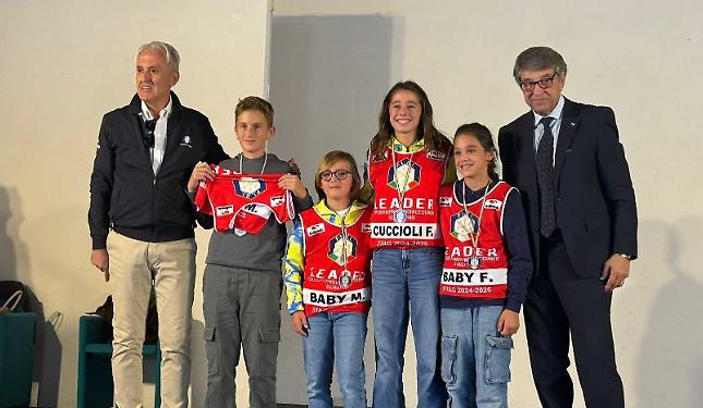 Tutti i piccoli sciatori premiati al Gran Palace di Frabosa