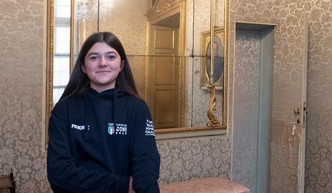 Alice, 14 anni: «Il mio sport? La carabina»