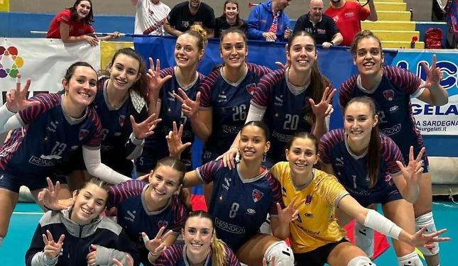 Mondovì torna al successo in Sardegna: Cagliari battuto 3-0