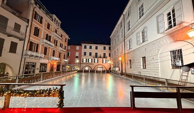 In arrivo la pista di pattinaggio sul ghiaccio
