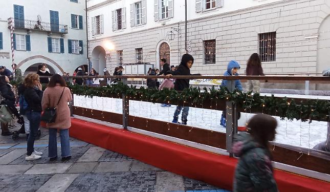 In arrivo la pista di pattinaggio sul ghiaccio