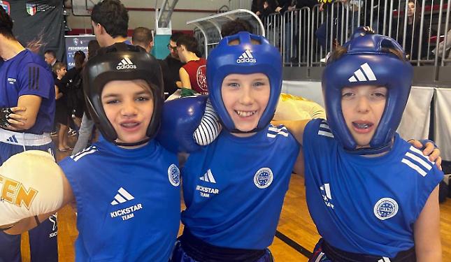 Kickboxing, Kickstar Mondovì protagonista a Giaveno