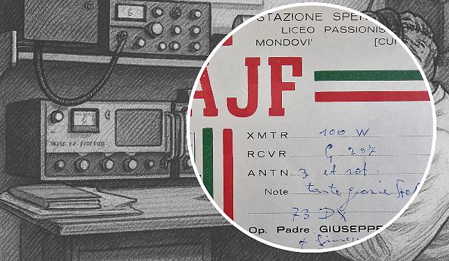 Quel religioso, primo radioamatore di Mondovì