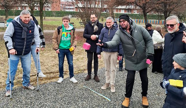 Una mattinata speciale tra mongolfiere, bocce quadre e campioni leggendari