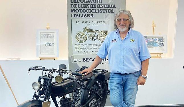 Cento anni di storia e un solo esemplare al mondo: la Moto Beccaria diventa libro