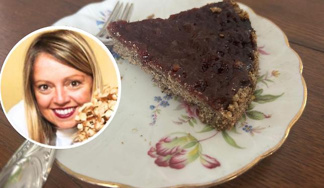 Torta di grano saraceno e marmellata