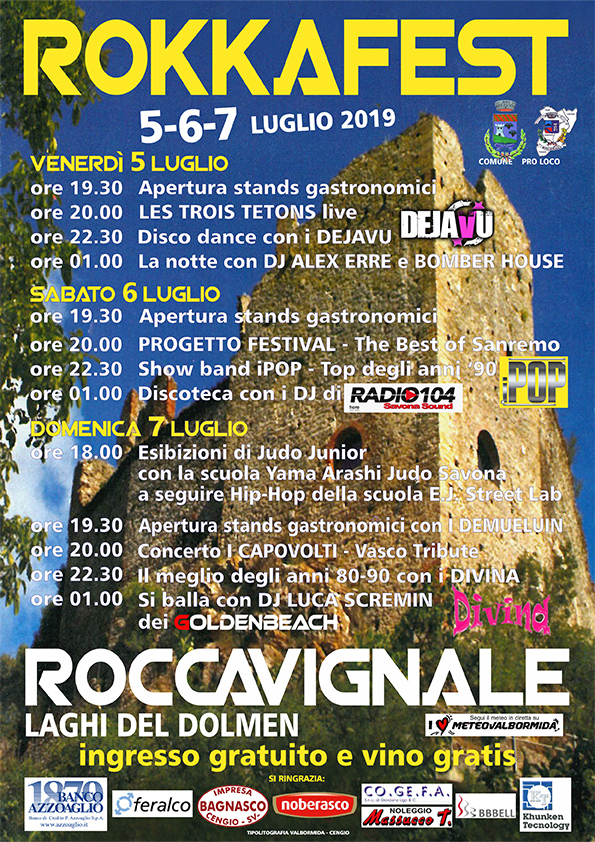 Locandina RokkaFest 2019