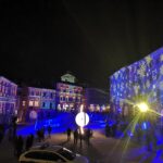 luci mapping Mondovì Piazza